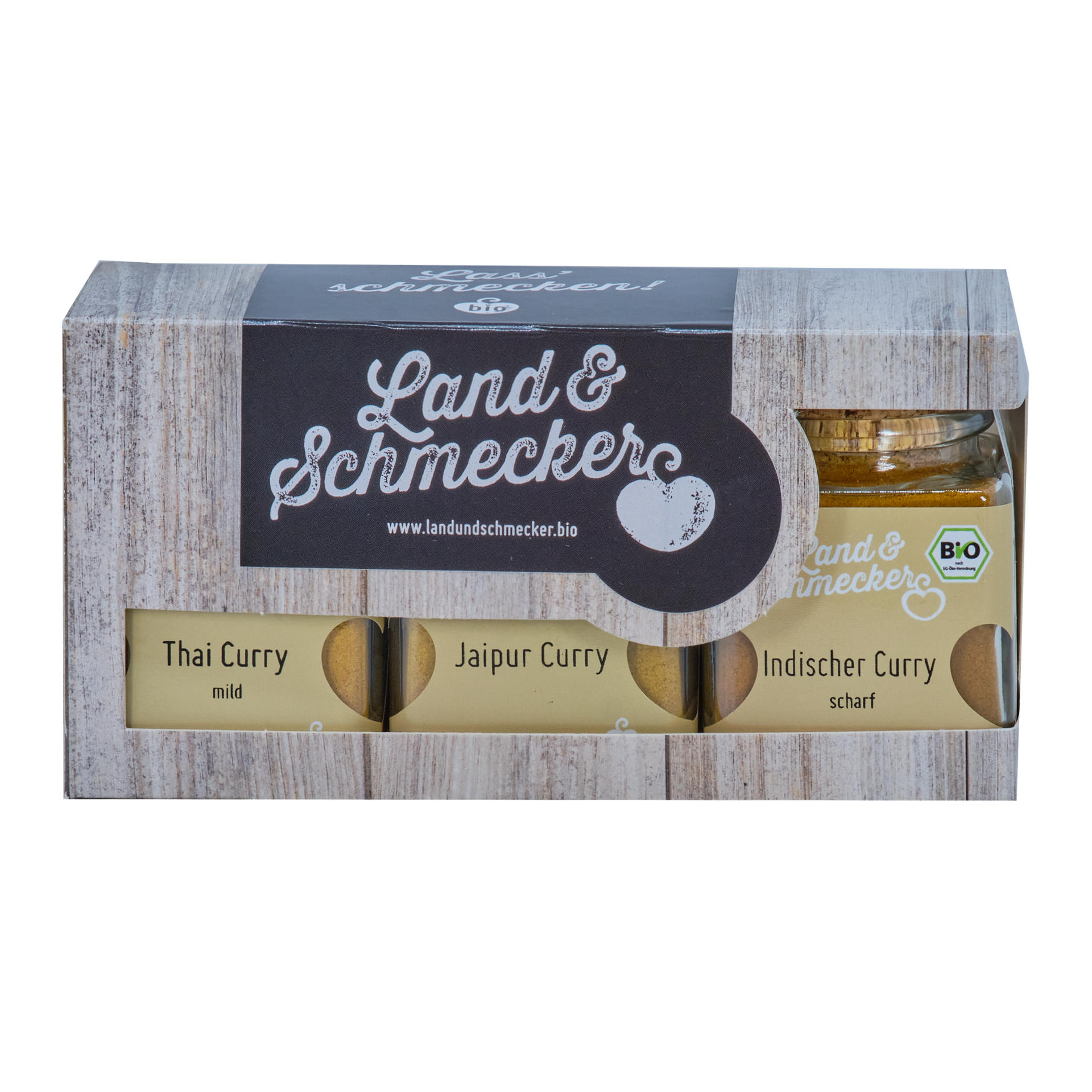 3er Box (Thai Curry, Jaipur Curry, Indischer Curry)